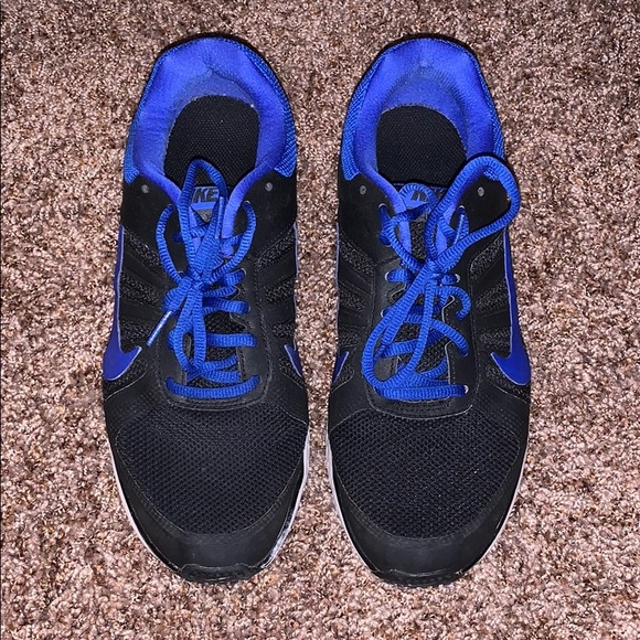 Nike Shoes | Nike Dart 7 Mens Running Shoe | Color: Black/Blue | Size: 8.5 | Brynnasmith42's Closet